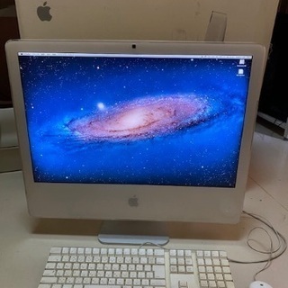 白い☆iMac 24インチ☆2.16 Ghz intel cor...