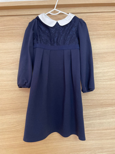 ユナイテッドアローズ　フォーマルワンピース　ネイビー　125