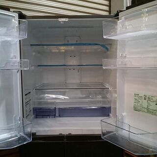 【愛品倶楽部 柏店】470L 三菱 6ドア 冷蔵庫 2016年製。の画像