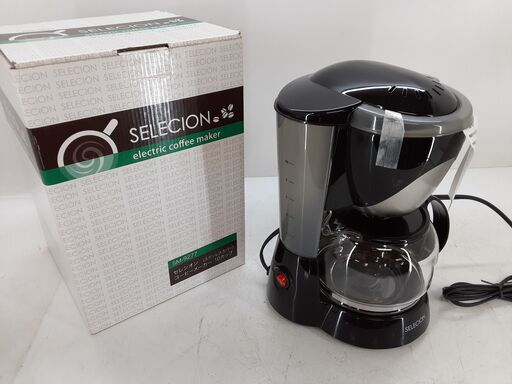 【未使用】セレシオン コーヒーメーカー 10カップ ステンレスカバー仕様 SM-9277