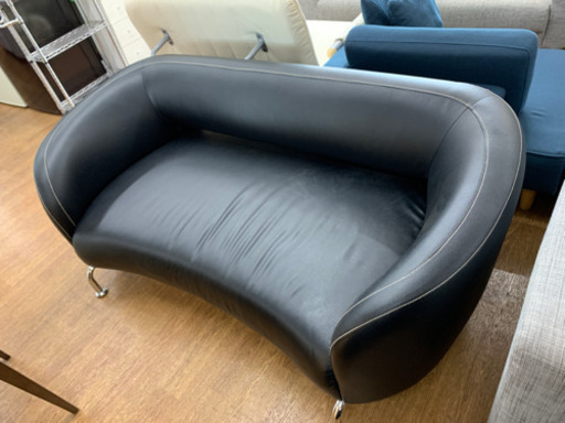 2人掛けソファ【店頭取引限定】【中古品】早い者勝ち！?足立区近郊配送可能！