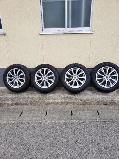 ブリジストン VRX 215 60 17 6分山　ブリジストンホイールセット