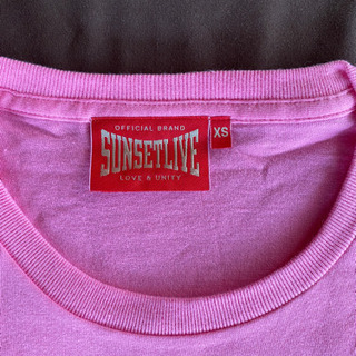 サンセットライブTシャツの画像