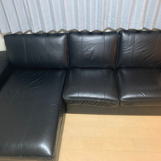 IKEA レザーソファー IKEA(イケア) 3人掛けレザーソファ(革) 【公式通販】