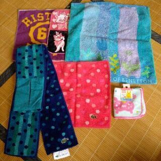 【交渉中】タオルハンカチつめあわせ　未使用品多