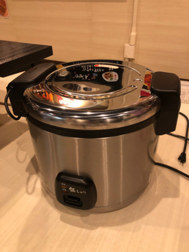 2台　銀しゃり　業務用炊飯器　GS-06L 2.5升　美品