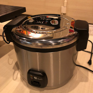 2台　銀しゃり　業務用炊飯器　GS-06L 2.5升　美品