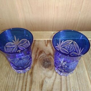 ガラスコップ9個セットの画像
