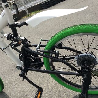 JA21-0071 訳有 試運転程度 防犯登録付き 折りたたみミニベロ 2002