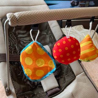 【超美品】リッチェル バウンサー 専用おもちゃ付きの画像