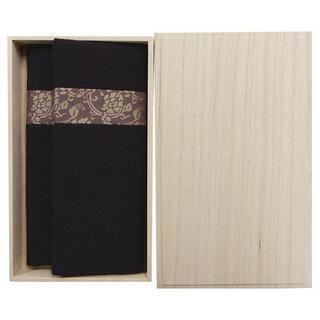 【未使用】名物裂 タテハギ付 念珠袋 牡丹唐草 紫