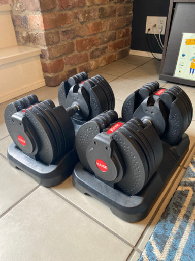 可変式ダンベル 20kg 16段階