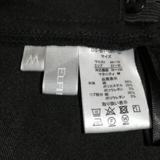 【美品】マタニティレギンスパンツ　ストレッチ　ブラック　Mの画像