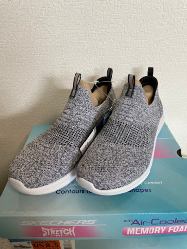 ③ SKECHERSスケッチャーズ25.5cmレディーススニーカー