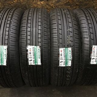 新品 YOKOHAMA ECOS ES31 205/65R15 15インチ 夏タイヤ 4本 ステップワゴン ストリーム ディアマンテ グロリア等　(MTK50) クレジットカード QR決済可能