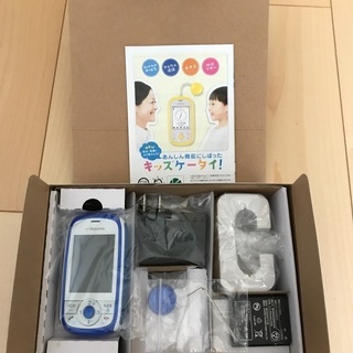 【お問い合わせ中】未使用品　ドコモ　キッズ携帯　HW-01D ブルー