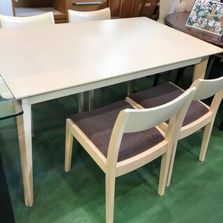 愛品館八千代店】桜屋工業 ダイニング5点セット【愛八DN】