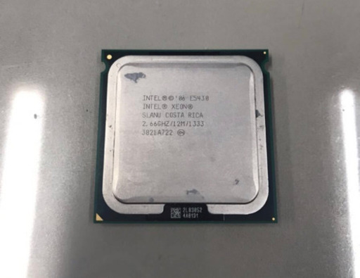 (5112-0) 現状品 インテル INTEL Xeon プロセッサー Ｅ5430 12M キャッシュ 2.66 GHz 1333 MHz FSB CPU 1個