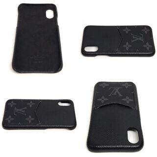 ルイヴィトン Louis Vuitton モノグラムエクリプス ハードカバー バンパー iPhoneX.XS. ケース メンズ M67806の画像