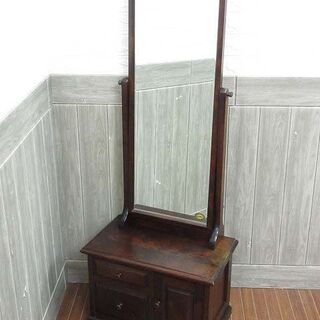 北海道民芸家具】 ＊ヴィンテージ ＊引き出し付きドレッサー ❣️連休