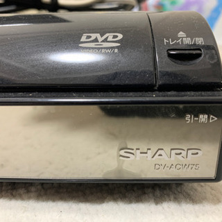 SHARP DVDレコーダーの画像