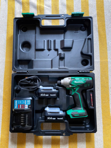 【取引終了/中古/良品/値下げ】マキタ　インパクトドライバー14.4v
