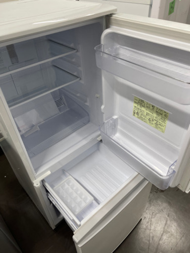 ?洗浄済み。SHARP 冷凍冷蔵庫 SJ-14E3-KW 2016年製?