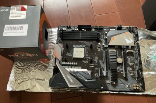 RYZEN7 1700 B450 AOURUS ELITE CPUマザーボードセット