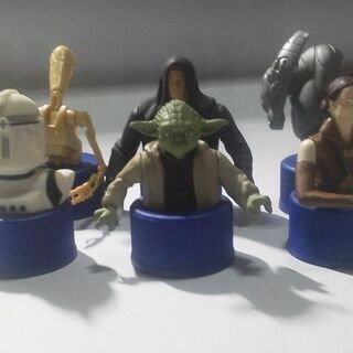 PEPSI ボトルキャップ スターウォーズ フィギュア ペットボトルおまけの画像