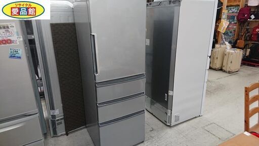 【愛品館江戸川店】AQUA（アクア）355L　4ドア冷凍冷蔵庫「AQR-361E（S)」（2016年製）ID:143-013052-007