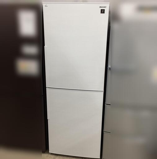 J512 6か月保証付き！ SHARP シャープ ノンフロン冷凍冷蔵庫 SJ-PD28F-W 280L ホワイト 2020年製 クリーニング 動作確認済み