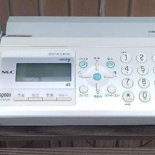 NEC FAX機能付き電話機　ＳＰ－ＤＡ２４０