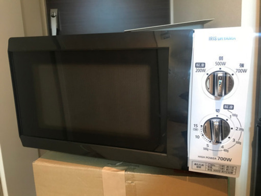【譲受人決定しました】電子レンジいりませんか？