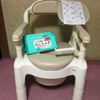 【新品・未使用】介護用ポータブルトイレ