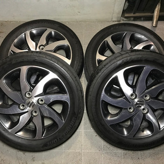  パレット SW 純正アルミ タイヤセット 165/55R14 ...