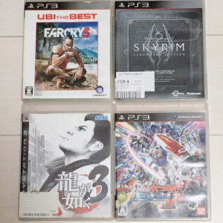 PS3 本体 ソフト付きの画像