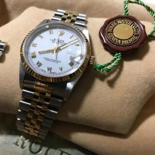 値下げロレックス ROLEX デイトジャスト 16233 白文字...