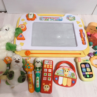 美品中古ワンワン・うーたん等オモチャセット13点