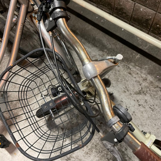 折りたたみ自転車の画像