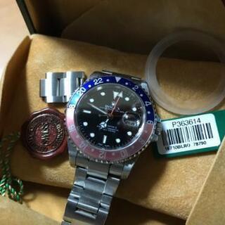 値下げロレックス ROLEX GMT マスターⅡ　16710/黒文字盤