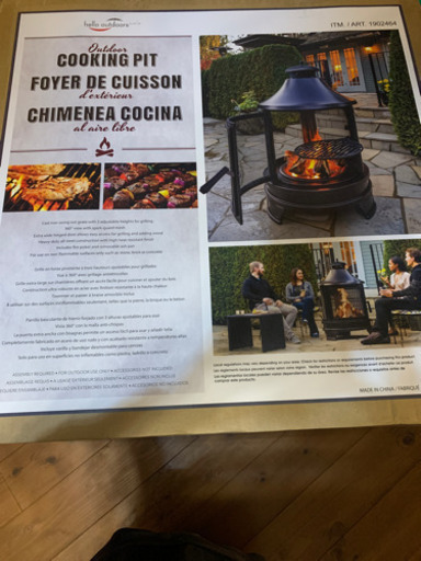 アウトドア　バーベキュー　キッド