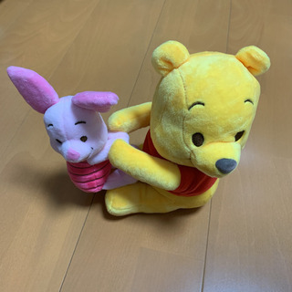 プーさん＆ピグレット　ハグぬいぐるみ