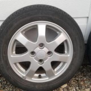 DAIHATSU純正アルミ　夏タイヤセット　155/65R14