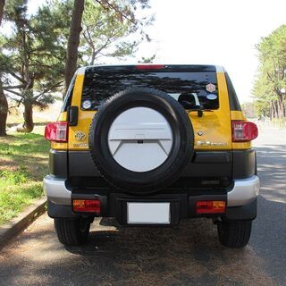 極上 トヨタ FJクルーザー カラーパッケージ ワンオーナー SDナビ Bluetoothの画像