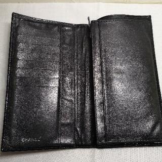 シャネル　長財布　中古の画像