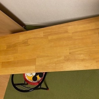 ＊ダイニングベンチ＊子供の遊ぶ机として(^^)キッズチェアセットで＊の画像