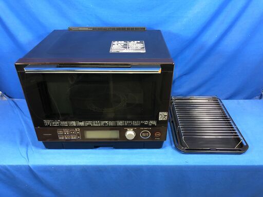 【動作保証60日間あり】TOSHIBA 2019年 ER-JZ5000 石窯ドーム 加熱水蒸気 30L オーブンレンジ【管理KRD179】