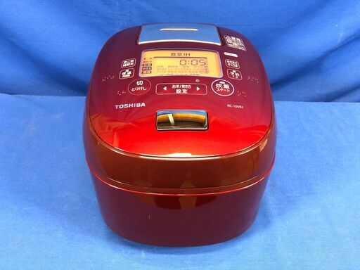 【動作保証あり】TOSHIBA 2016年 RC-10VRJ 5.5合炊き 真空IH炊飯器 【管理KRK397】