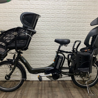 ヤマハPAS KISS リチウム XOT4-0001 22-26型8.7AH 青 子供2人乗せ即戦力！【ヤマハPAS KISS】 バッテリー状態良好