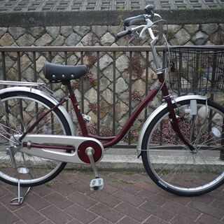 少し小さめの自転車をお探しの方！２４インチのママチャリです♬の画像